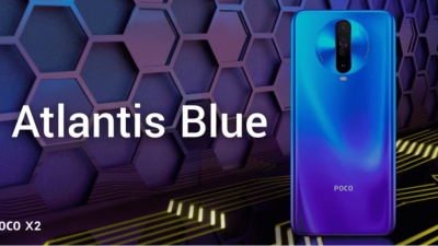 POCO X2 Atlantis Blue