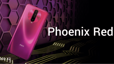 POCO X2 Phoenix Red