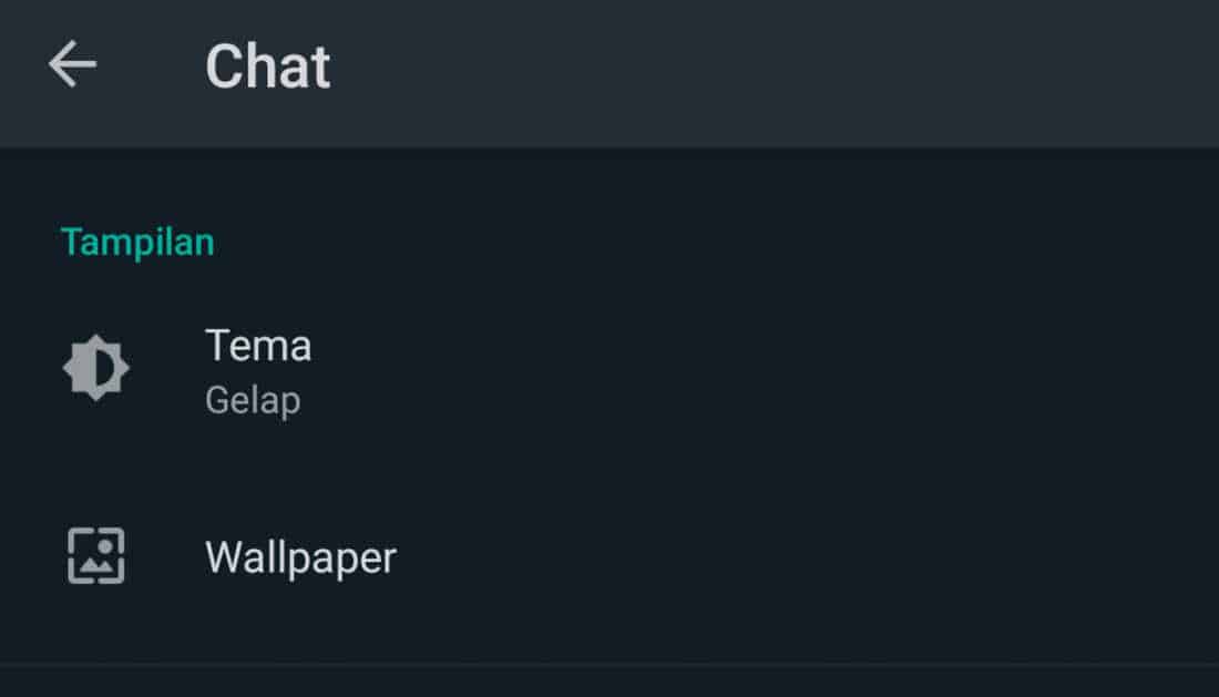 Aktifkan mode gelap di Instagram