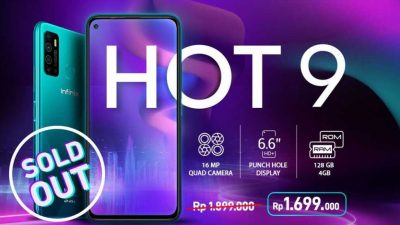 Kelebihan dan Kekurangan Infinix Hot 9 Ponsel dengan Chip Mediatek helio P35 dan RAM 4GB