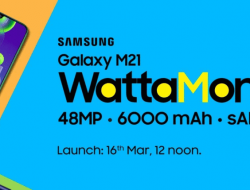 Konfirmasi Resmi! Samsung Galaxy M21 Akan Diluncurkan 16 Maret