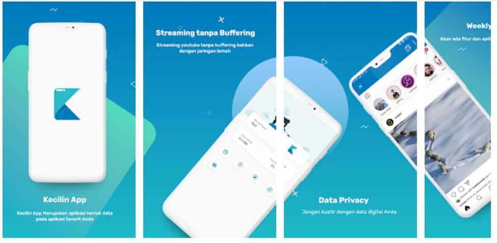 Kecilin App bisa Hemat Kuota Internet Sampai 90 persen