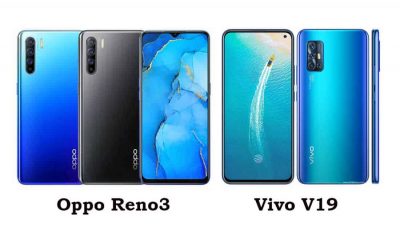 Perbandingan Oppo Reno3 vs Vivo V19