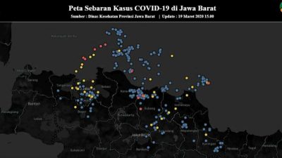 Apps PIKOBAR Peta penyebaran COVID 19 Jawa Barat
