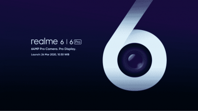 Realme 6 dan Realme 6 Pro akan Hadir di Indonesia 24 Maret 2020