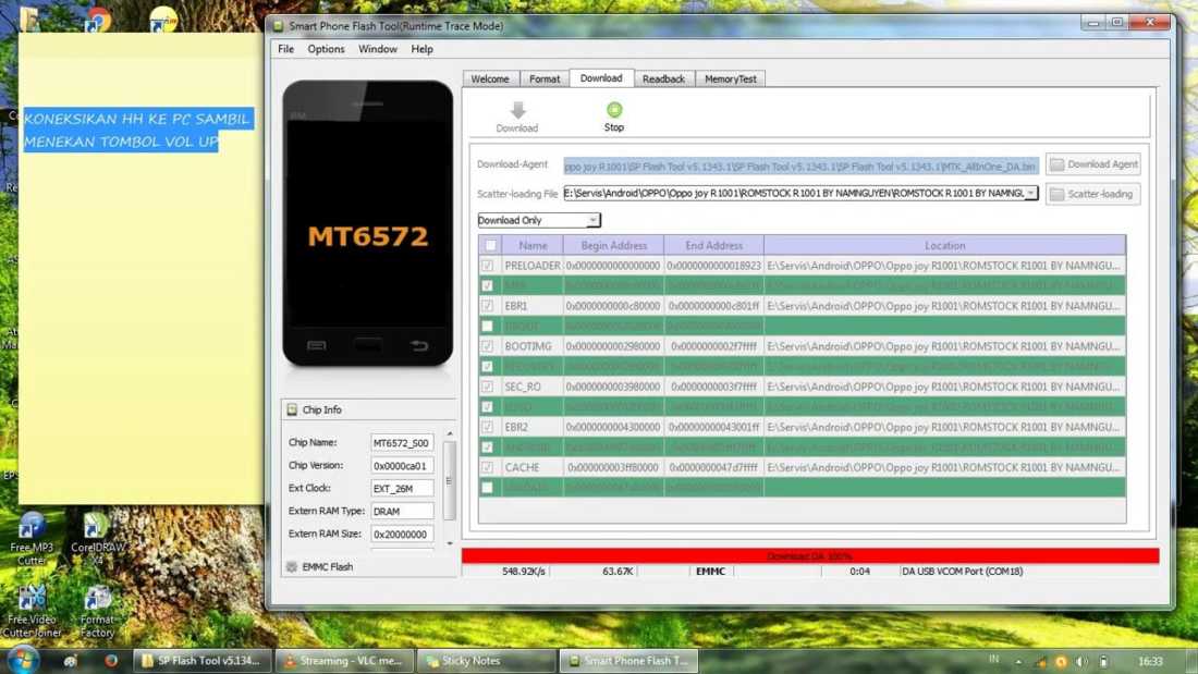 cara flash oppo 3001 matot cara flash oppo 3001 matot