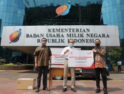 Dukung Penanganan Covid-19, TelkomGroup Serahkan 44 Ventilator kepada Yayasan BUMN Untuk Indonesia