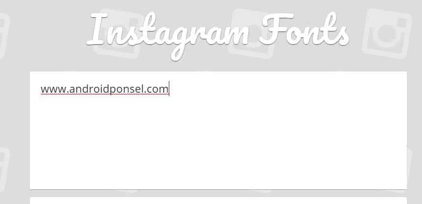 Instagram Font