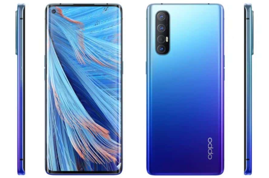 Oppo Find X2 Neo 5G Biru