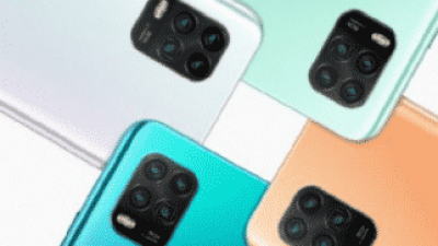 Pilihan warna Xiaomi Mi 10 Youth dengan 50x Zoom
