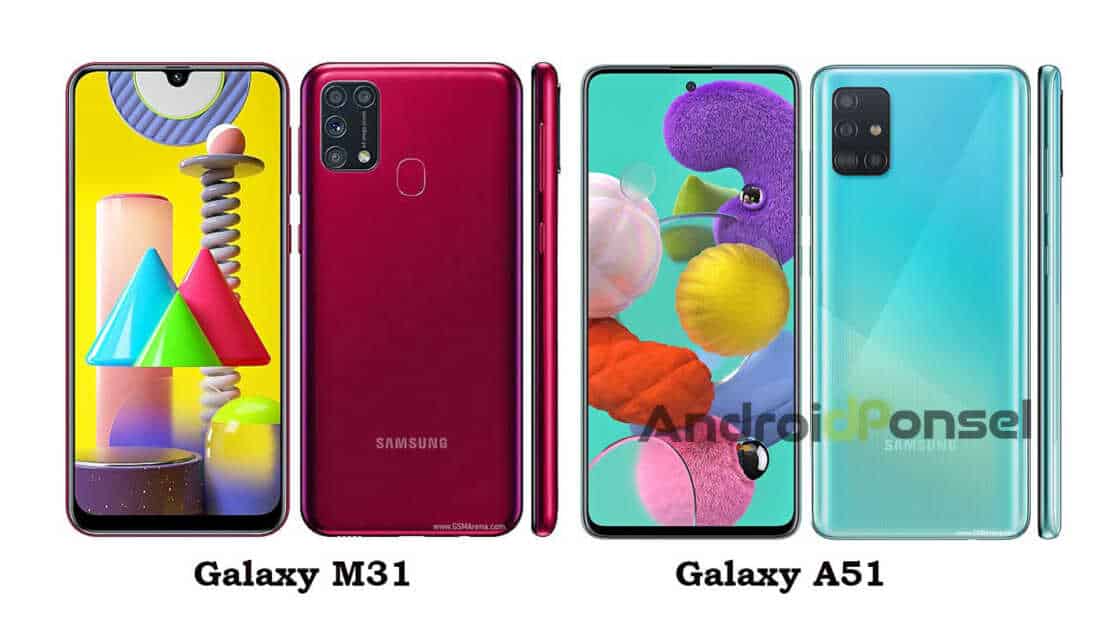 Samsung Galaxy M31 vs Galaxy A51