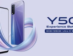 Resmi! Vivo Y50 dengan RAM 8GB dan Internal 128GB, Harga 3 jutaan