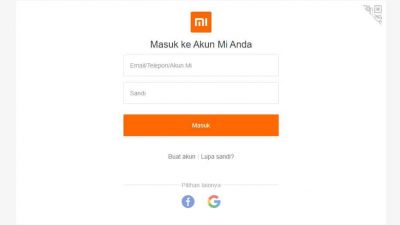 Cara Menghapus Akun Mi Yang Lupa Password dan Terkunci