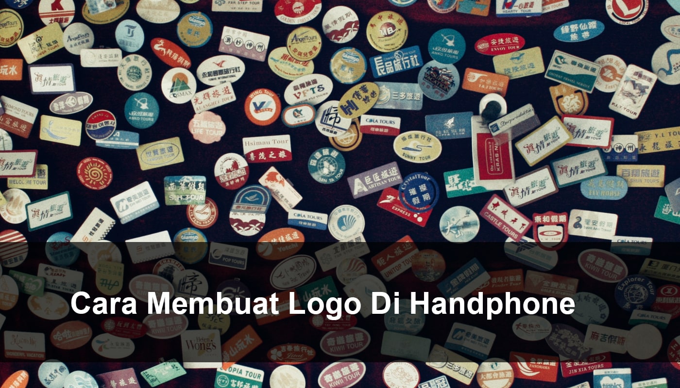 cara membuat logo di handphone