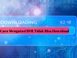 Cara Mudah Mengatasi IDM yang Tidak Bisa Download