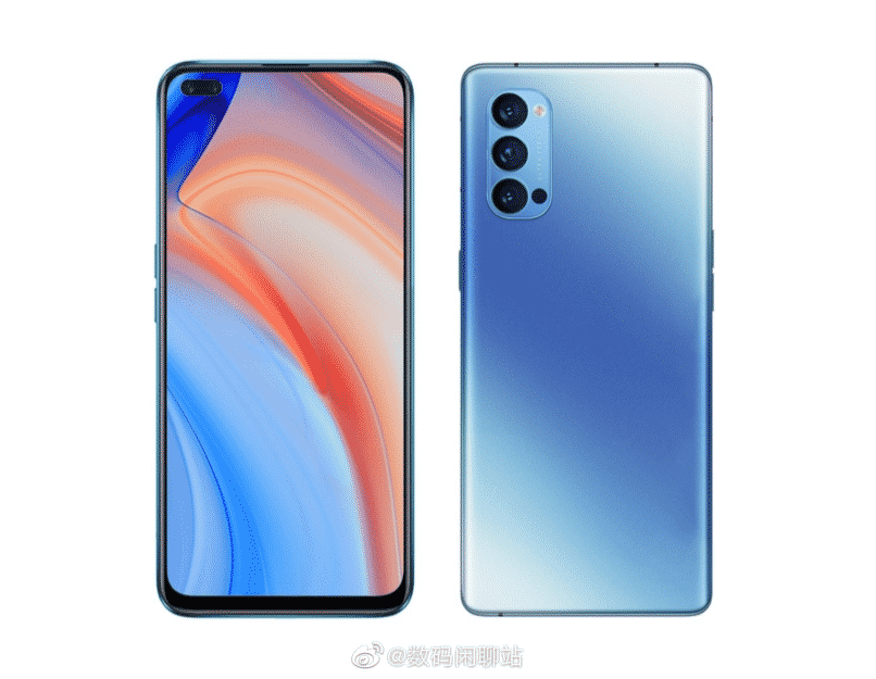 Oppo Reno4 dengan kamera selfie ganda