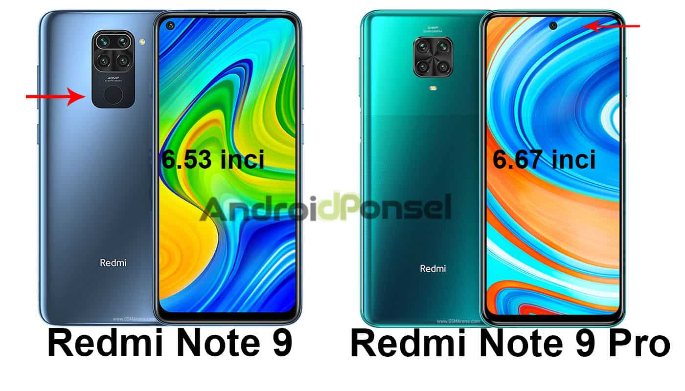 Perbandingan Redmi Note 9 vs Redmi Note 9 Pro