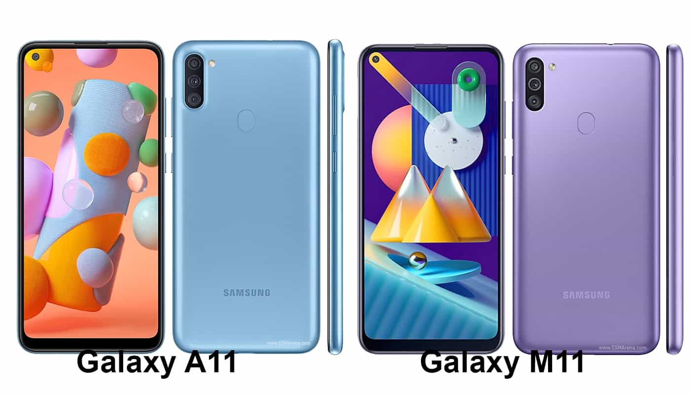 Perbandingan Samsung Galaxy A11 vs M11