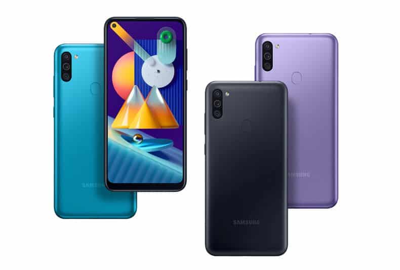 Pilihan warna Samsung Galaxy M11