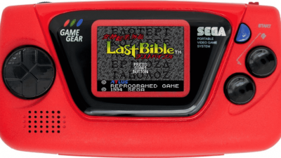 SEGA Game Gear Mini merah