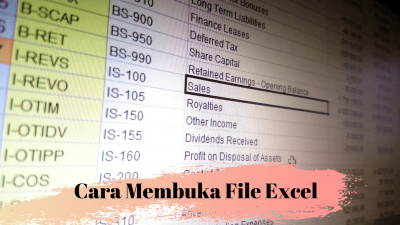 Cara Membuka File Excel