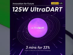 Realme Perkenalkan Pengisian Cepat 125W UltraDart