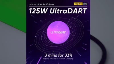 Pengisian cepat Realme 125 UltraDart