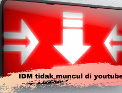Cara Mudah Menampilkan IDM di Youtube Pada Mozilla Firefox dan Google Chrome