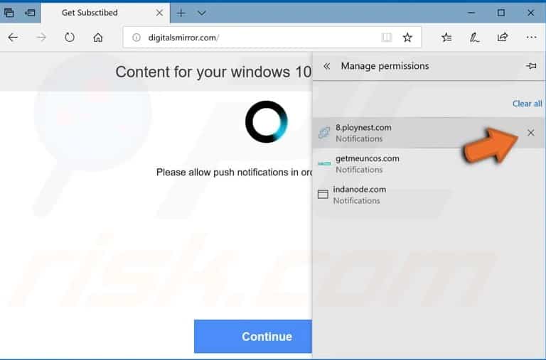 Cara Menghilangkan Iklan dari Malware Pushwelcome.com