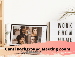 Cara Mengganti Virtual Background Meeting Zoom di HP dan Cara Mute Suara di Zoom!
