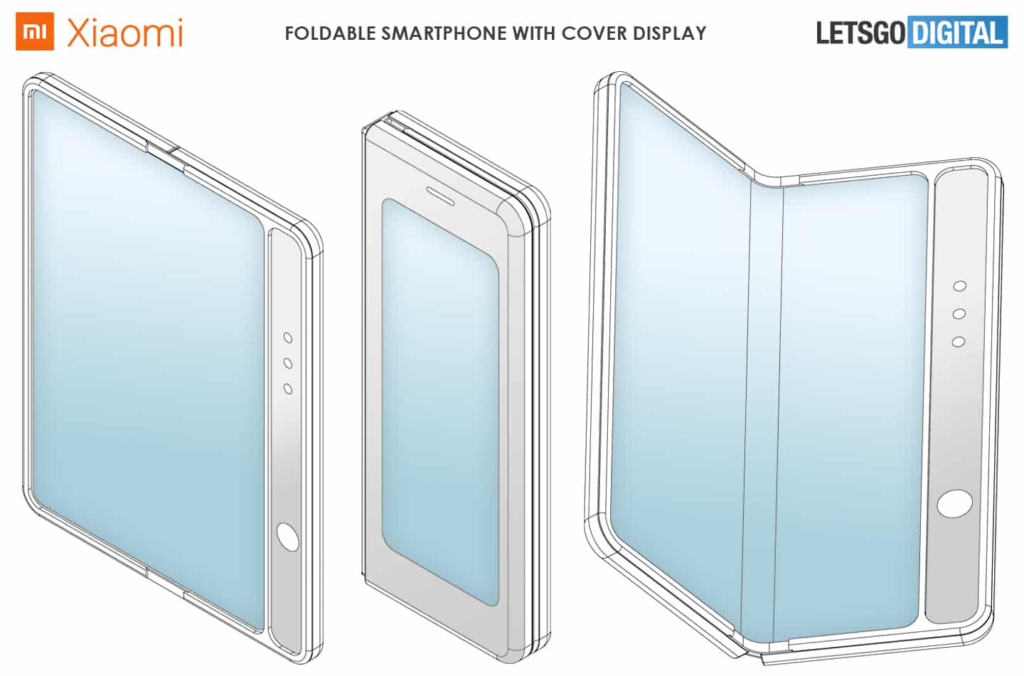Ponsel Layar Lipat Xiaomi mirip dengan Samsung Galaxy Fold?