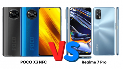 Perbandingan POCO X3 NFC vs Realme 7 Pro