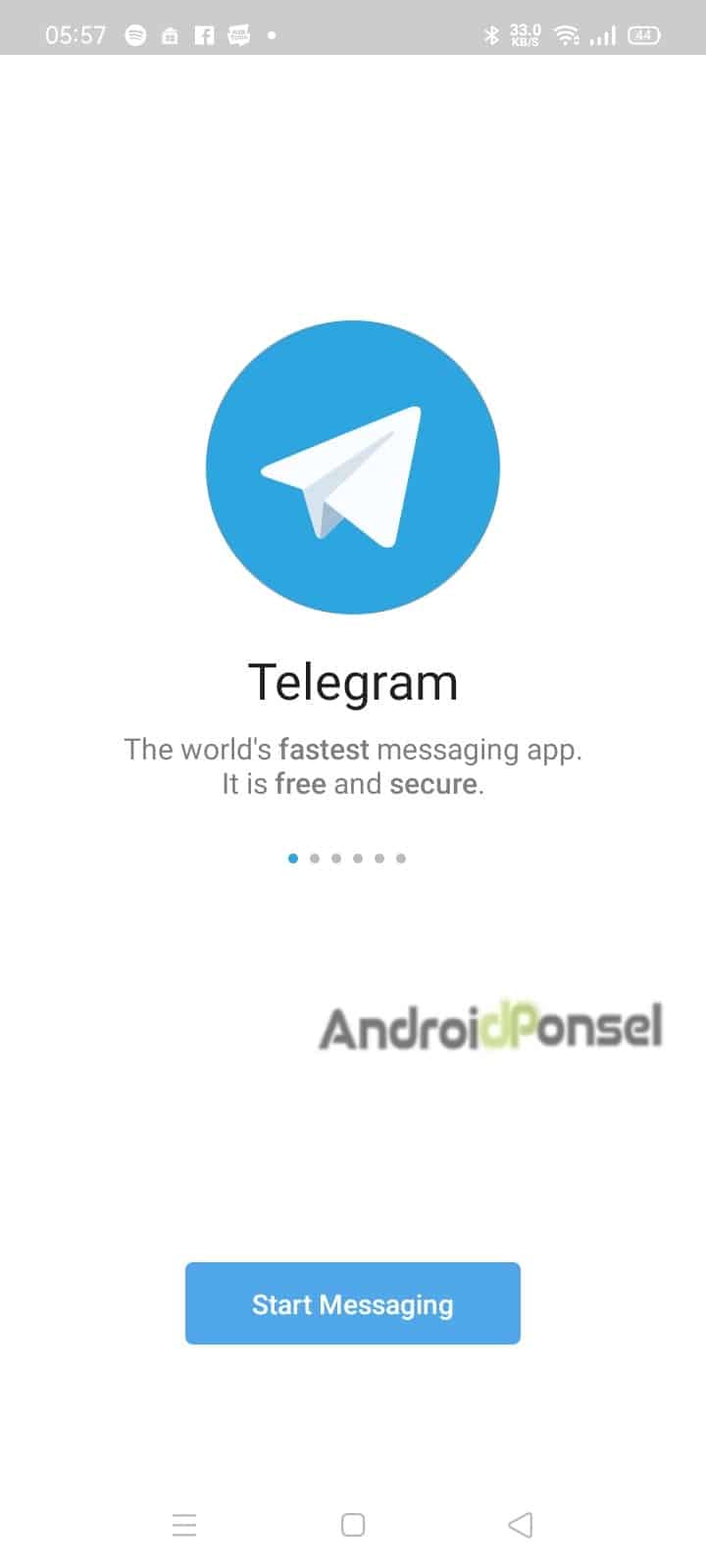 Cara Nonton Film di Telegram Android 