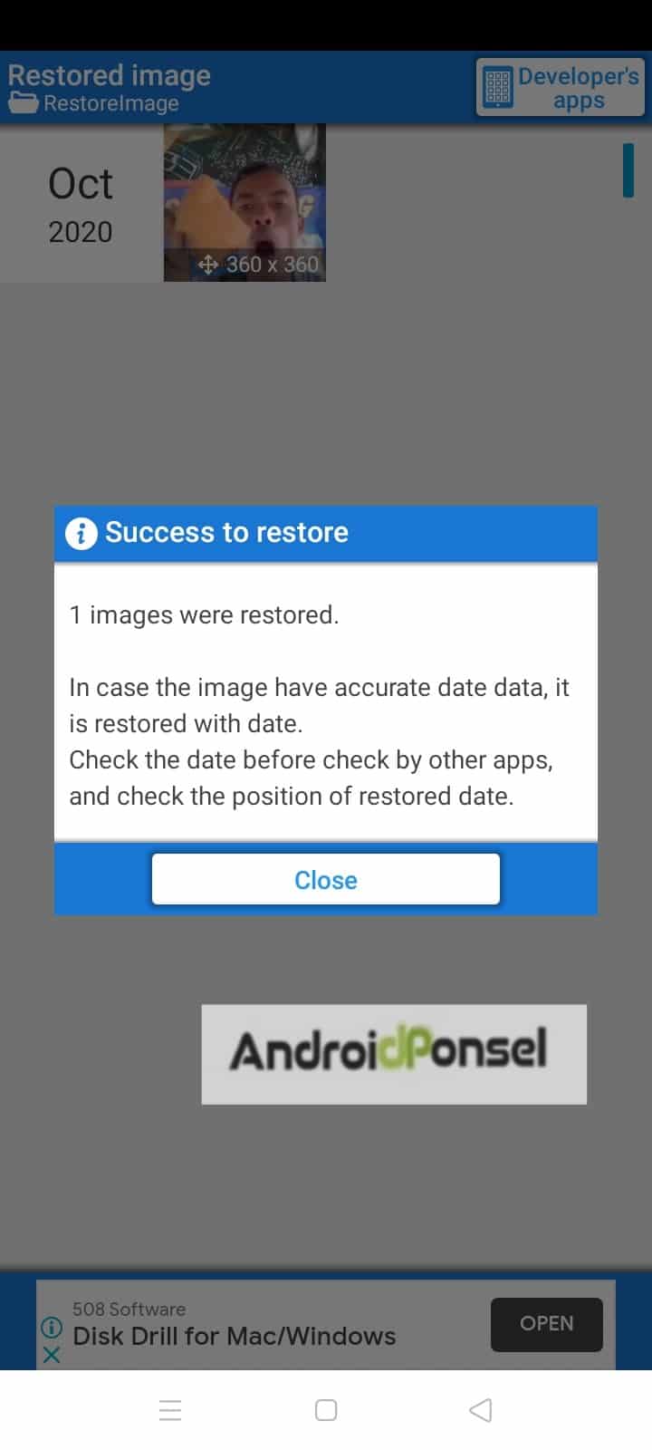 Cara Mengembalikan Foto Yang Sudah Terhapus Pada Android