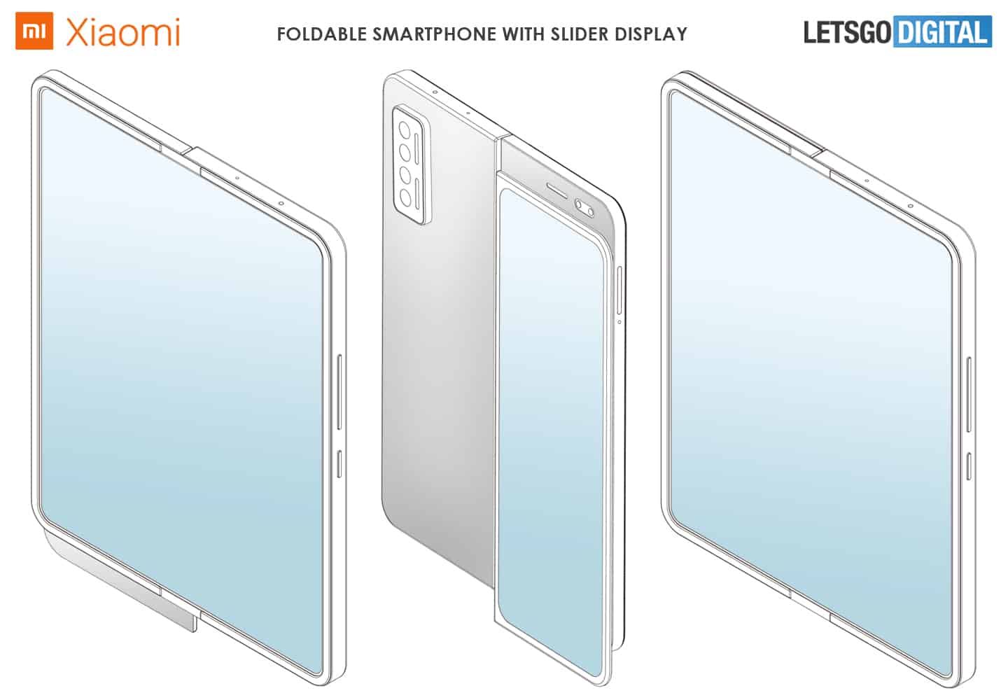 Konsep Ponsel Layar lipat Xiaomi Hadir dengan Kombinasi Slider