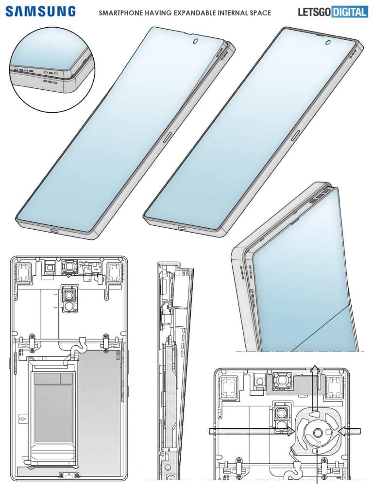 Desain Samsung Galaxy S-series Menggunakan layar Fleksibel dengan speaker Berkualitas Tinggi