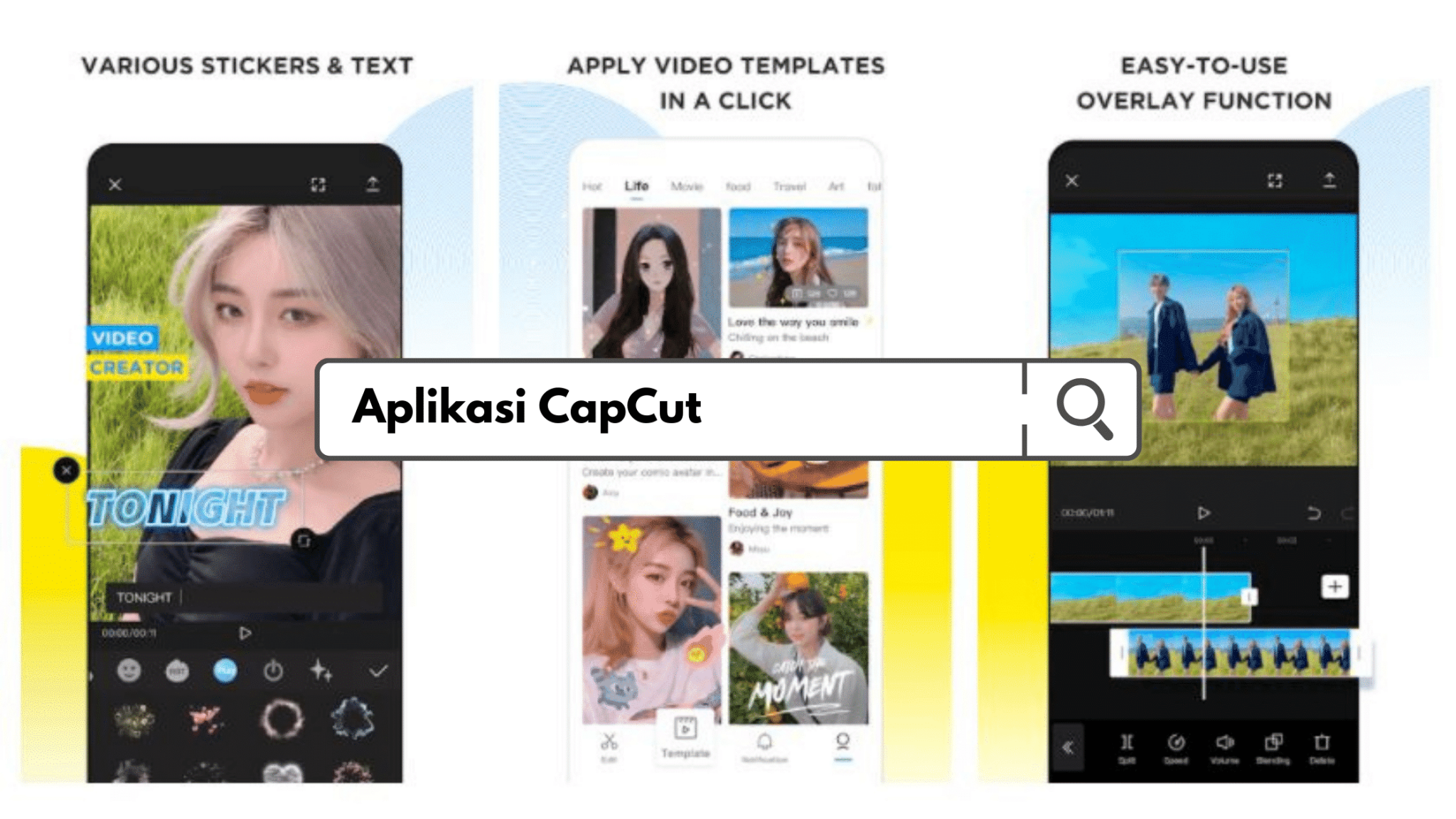 Fitur Aplikasi CapCut dan Download MOD APK Disini