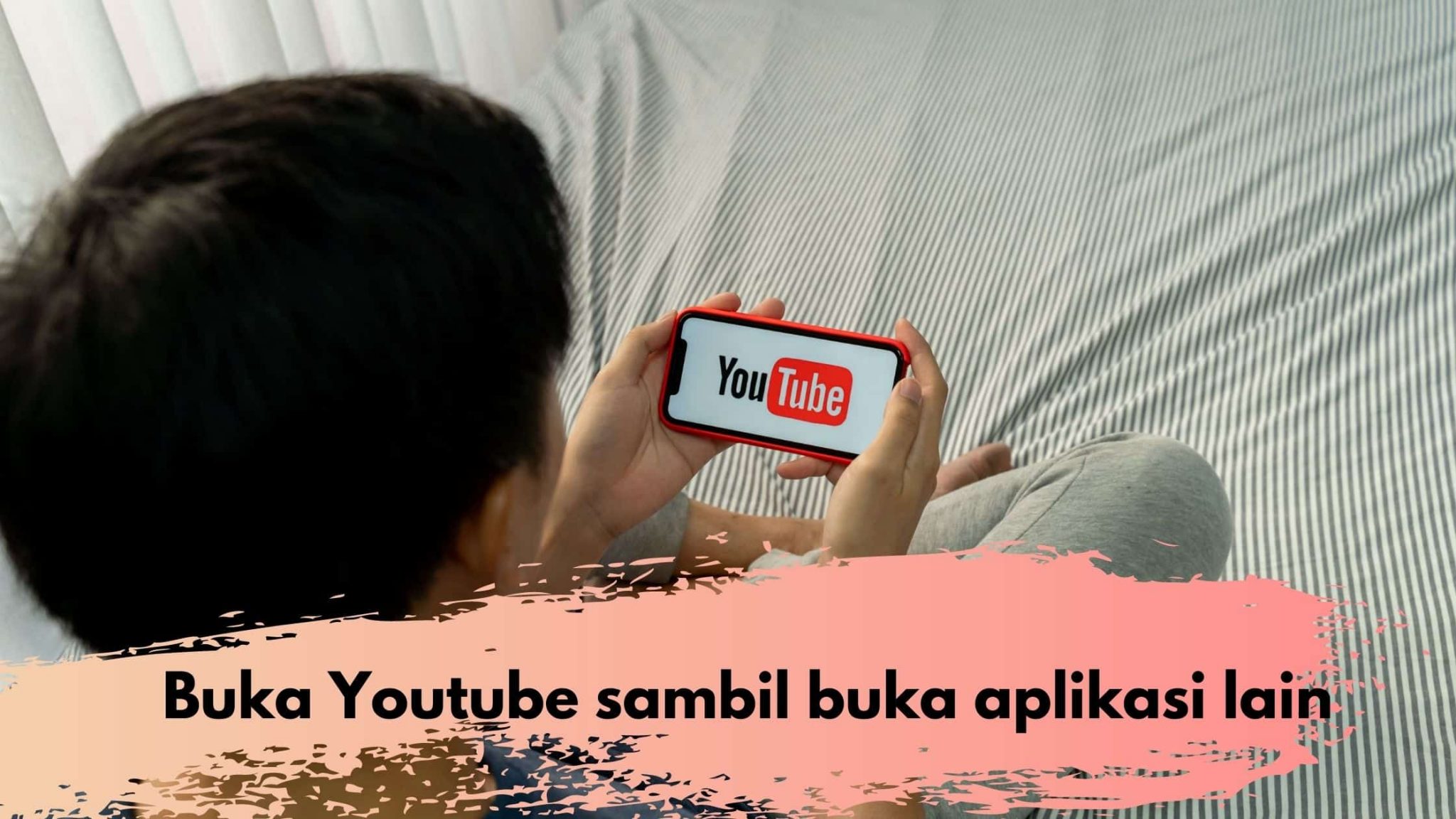 Buka aplikasi YouTube di perangkat Android Anda