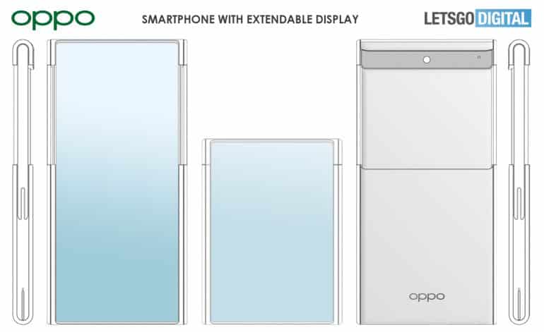 OPPO Punya Konsep Ponsel dengan Layar Ditarik