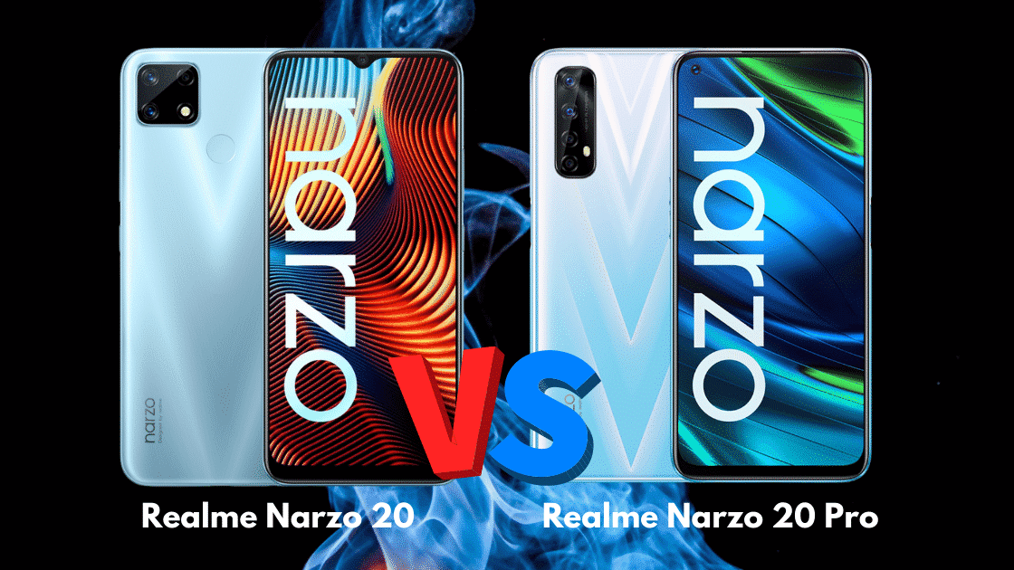 Realme Narzo 20 vs Narzo 20 Pro