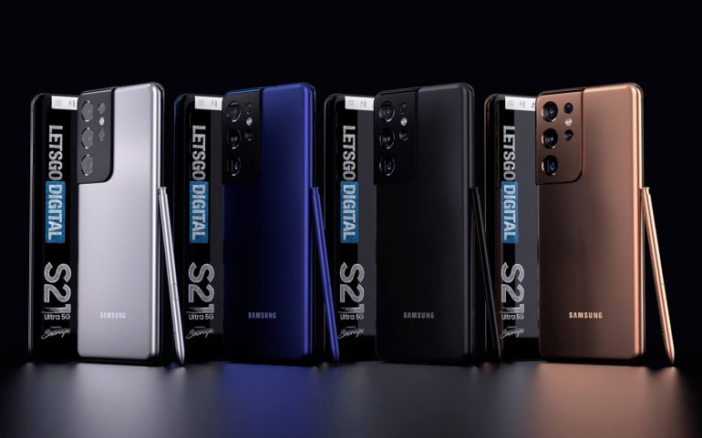 Inilah Penampakan Samsung Galaxy S21 Ultra dengan S Pen