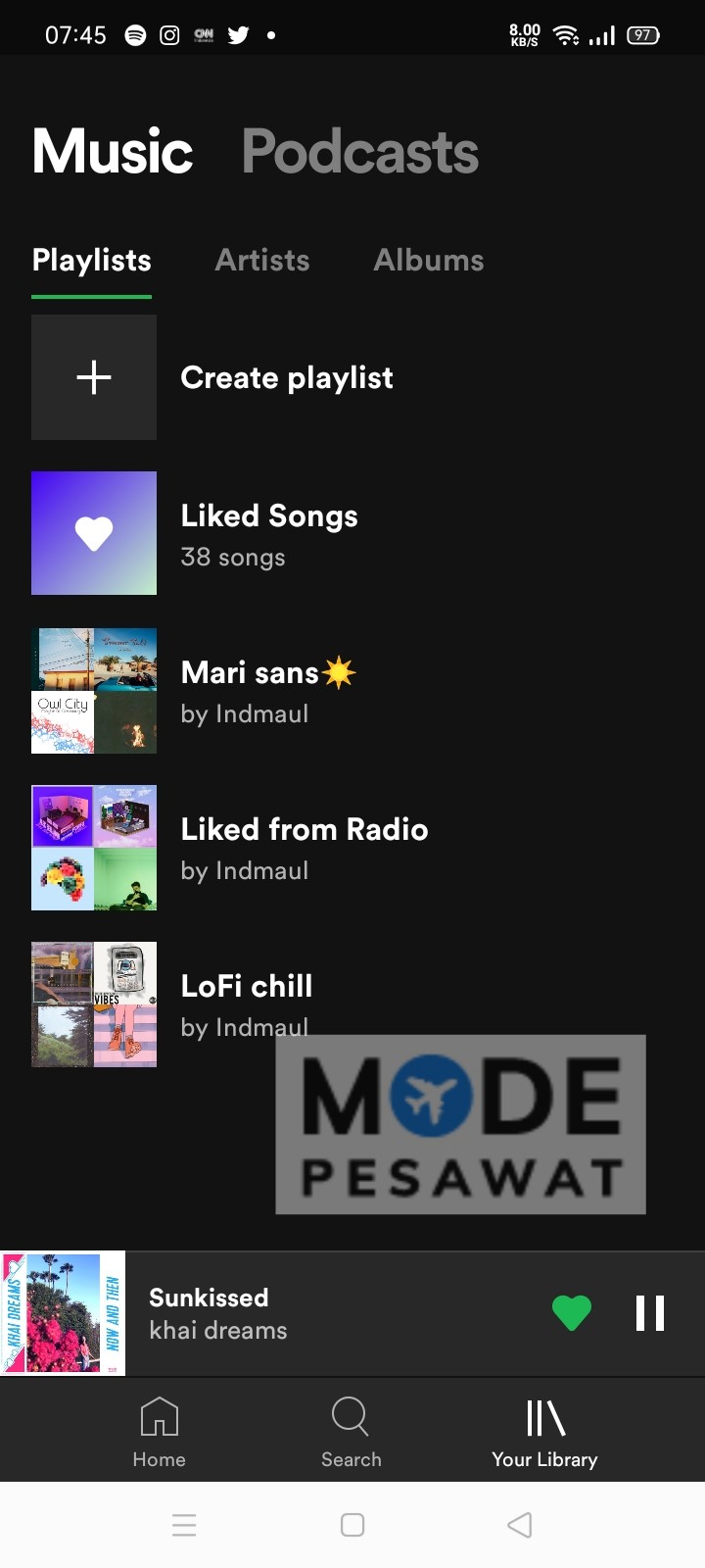 Cara Membuat Playlist di Spotify