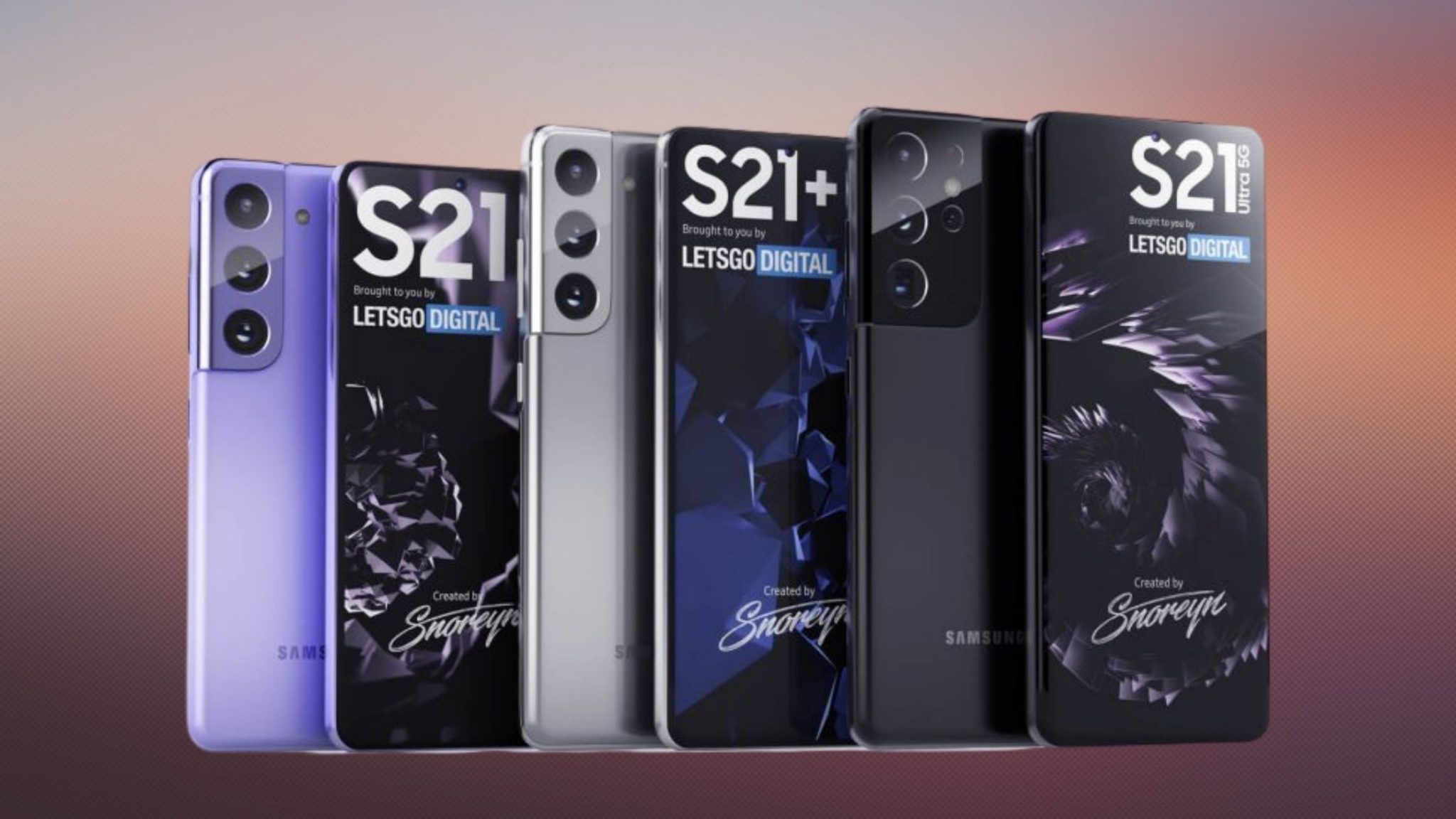 Eksklusif! Bocoran Spesifikasi Samsung Galaxy S21 Series dari LetsGoDigital