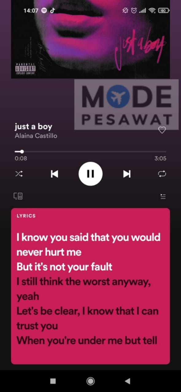 Cara Menampilkan Lirik di Spotify