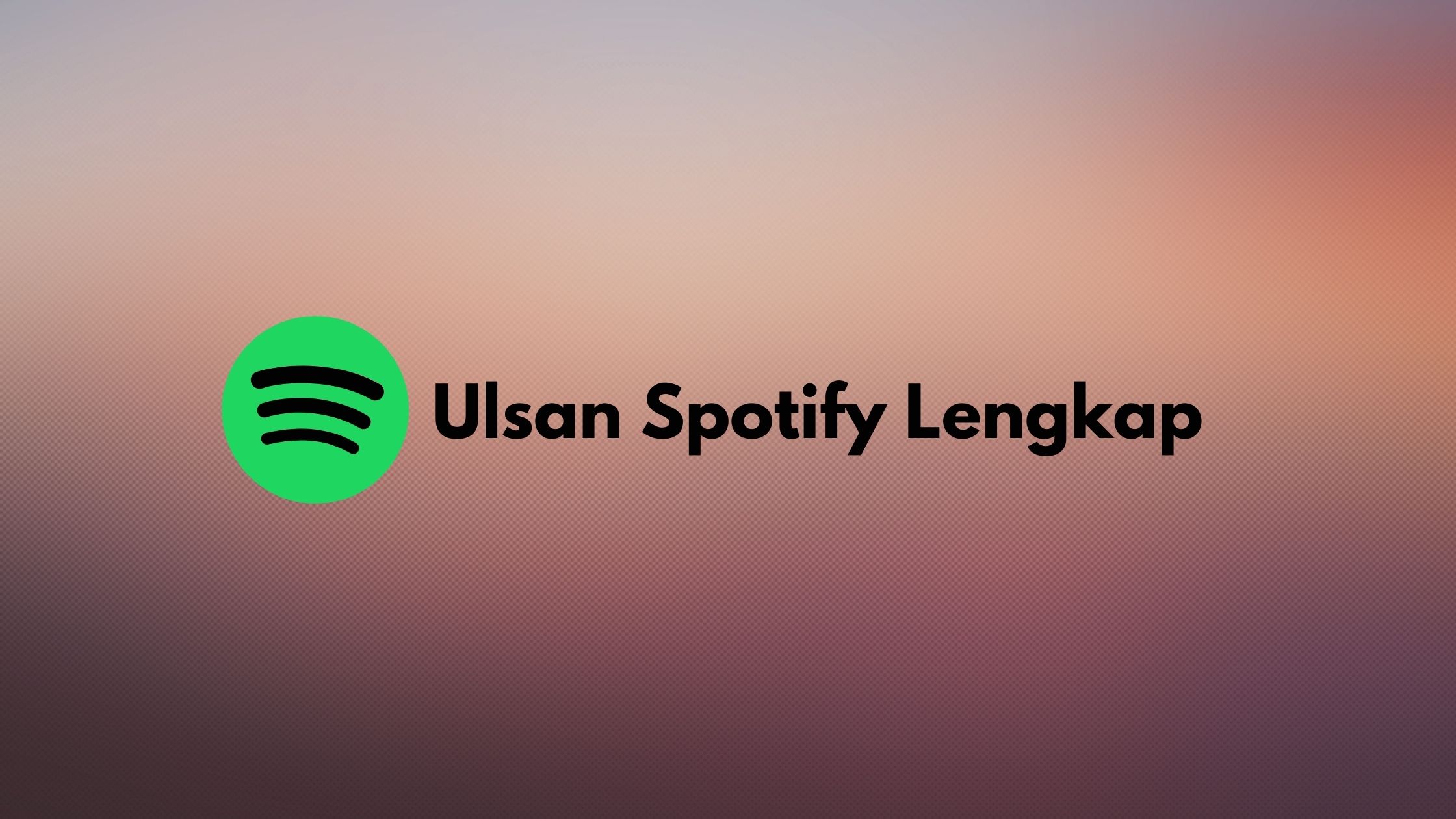 cara daftar akun spotify