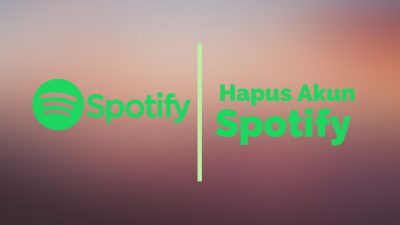 cara hapus akun Spotify permanen