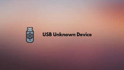 cara mengatasi USB Unknown Device