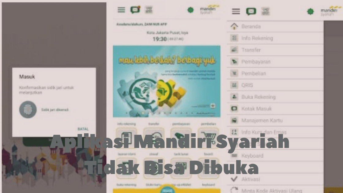 Aplikasi Mandiri Syariah Tidak Bisa Dibuka