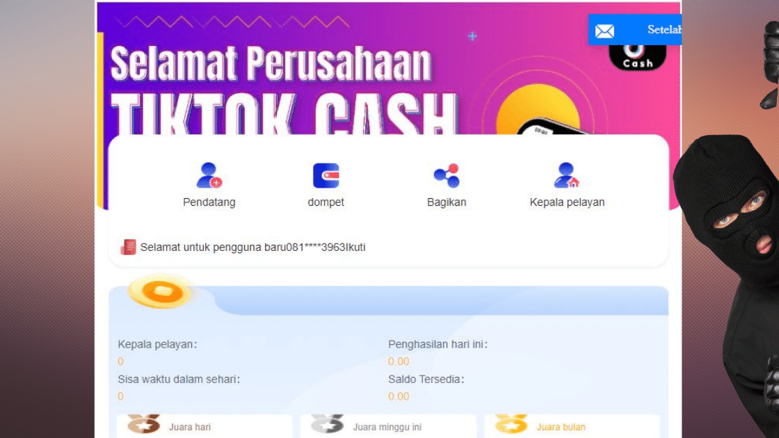 Aplikasi TikTok Cash