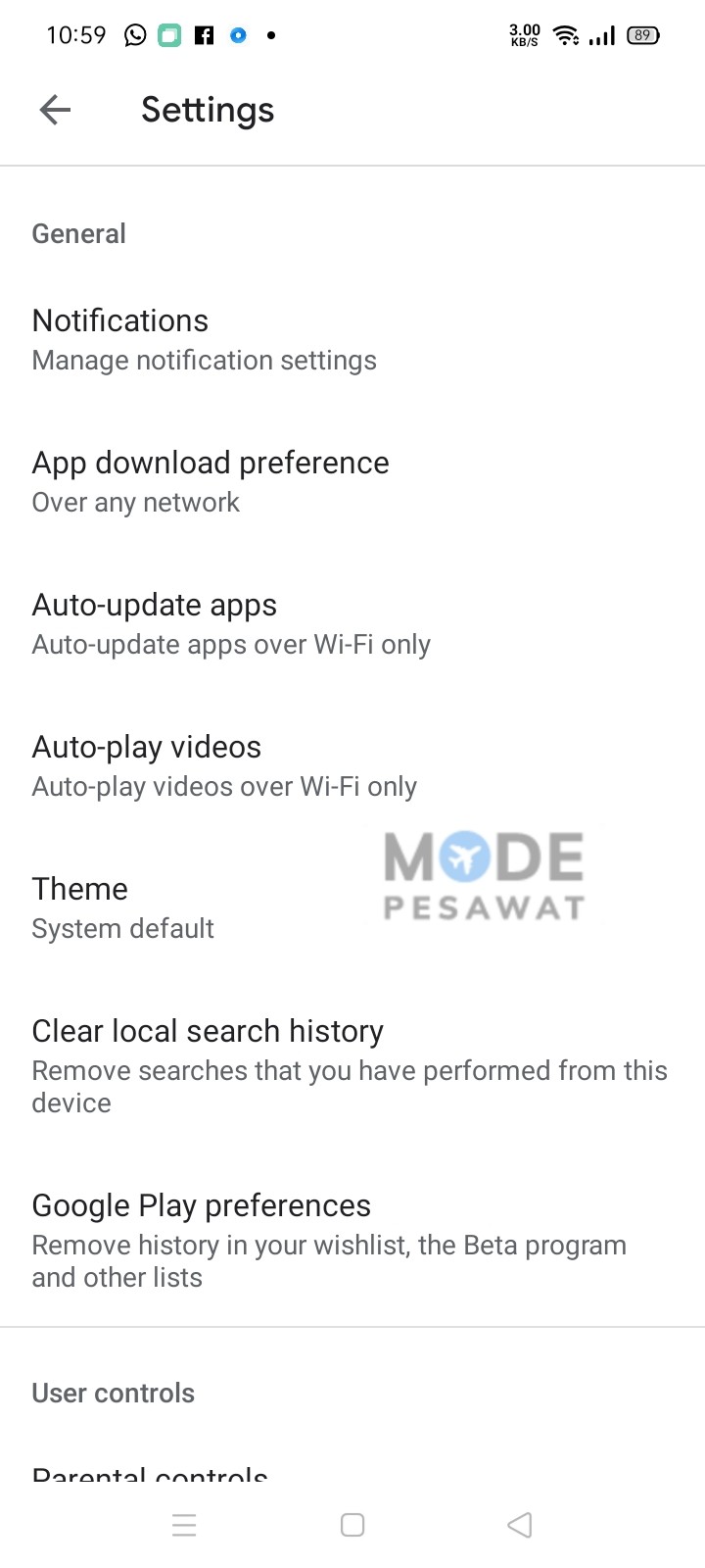 Cara Memperbarui Play Store